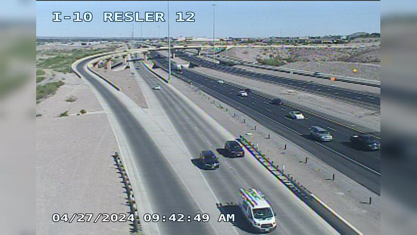 Traffic Cam El Paso › West: IH-10 @ Resler Player