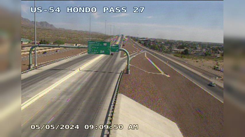Angel's Triangle › North: US-54 @ Hondo Pass Traffic Camera