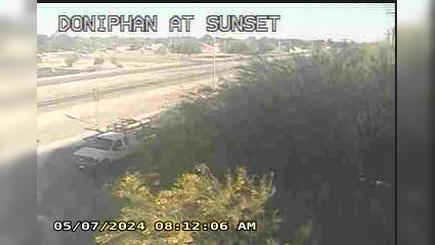 El Paso › East: SH-20/Doniphan @ Sunset Traffic Camera