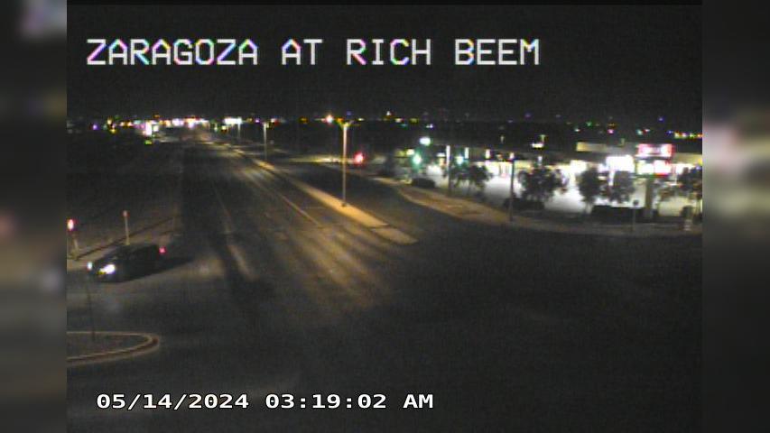 Traffic Cam El Paso › North: FM-659/Zaragoza @ Rich Beem Player