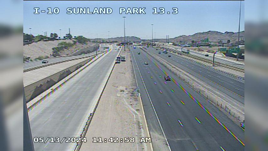 Traffic Cam El Paso › West: I-10 @ Sunland Park Player