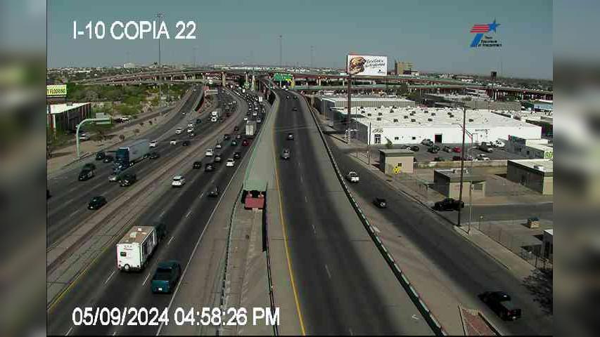 Traffic Cam El Paso › West: IH-10 @ Copia Player
