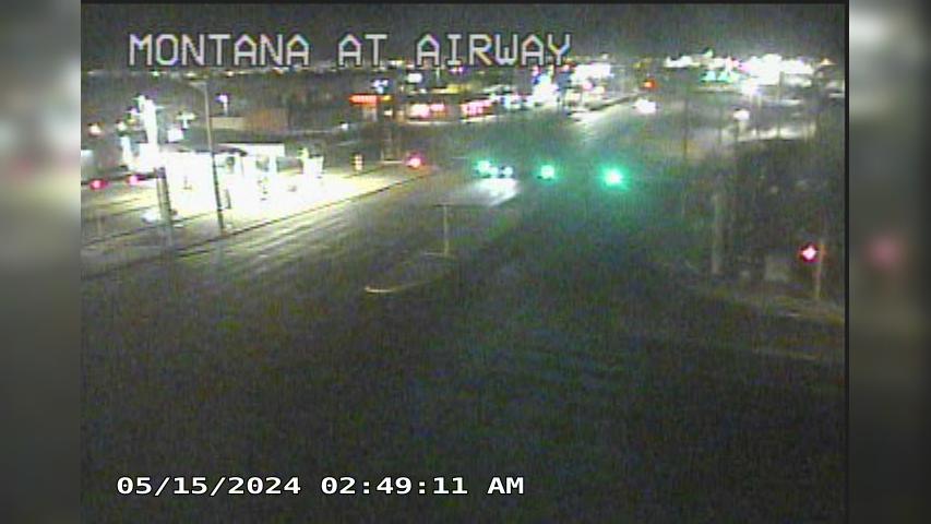 Traffic Cam El Paso › West: US-62/180-Montana @ Airway Player
