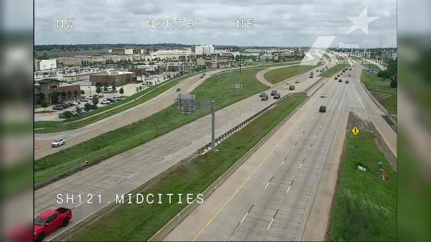 Euless › North: SH121 @ Mid-Cities Traffic Camera