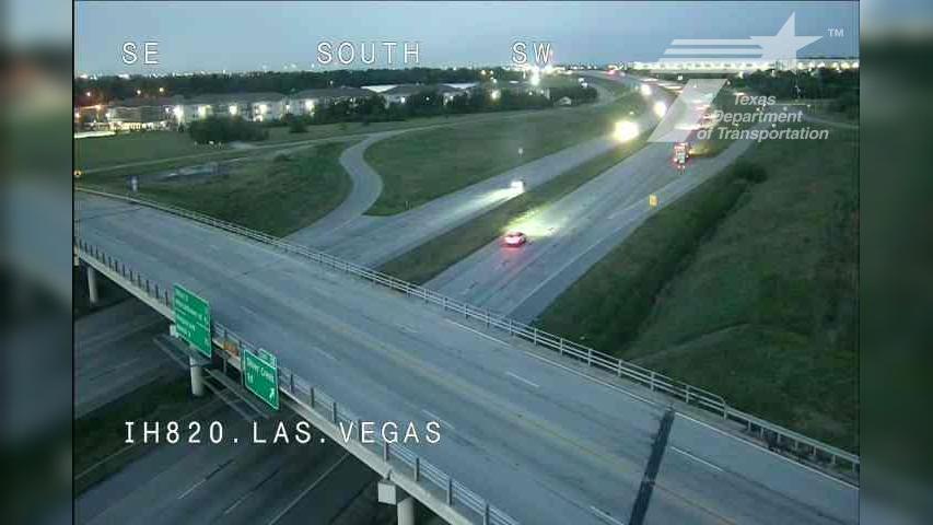 Fort Worth › East: I-820WL @ Las Vegas Traffic Camera