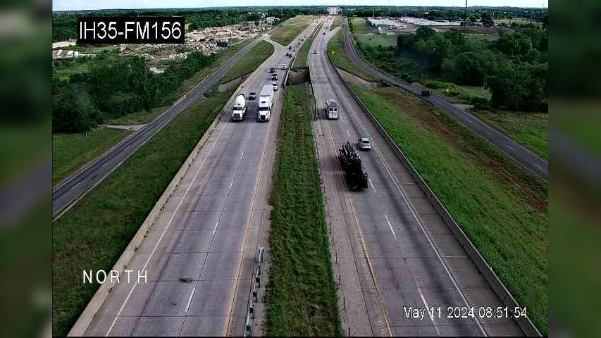 Traffic Cam Denton › North: I-35 @ FM156 Player