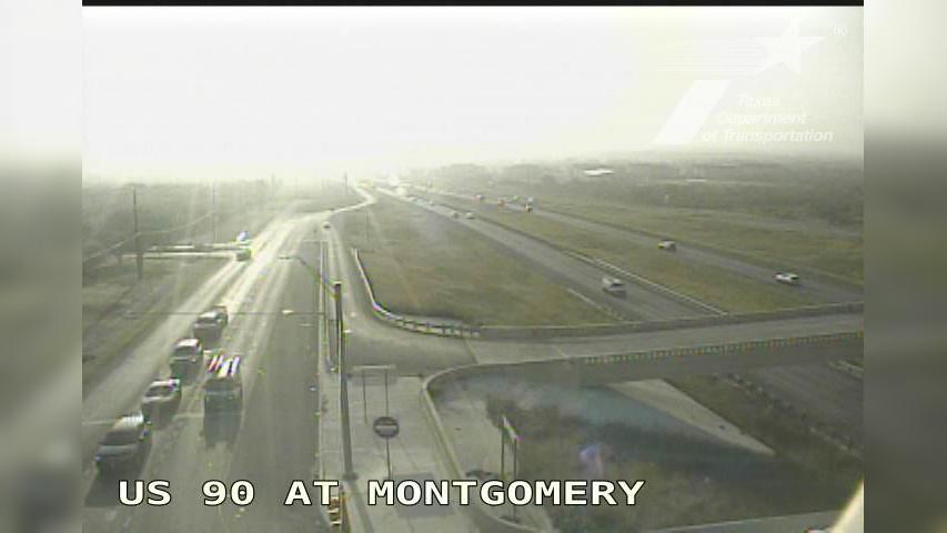 Macdona › West: US 90 at Montgomery Traffic Camera