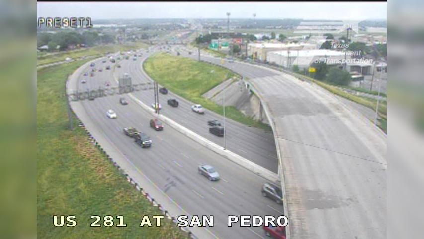San Antonio › South: US 281 at San Pedro Traffic Camera
