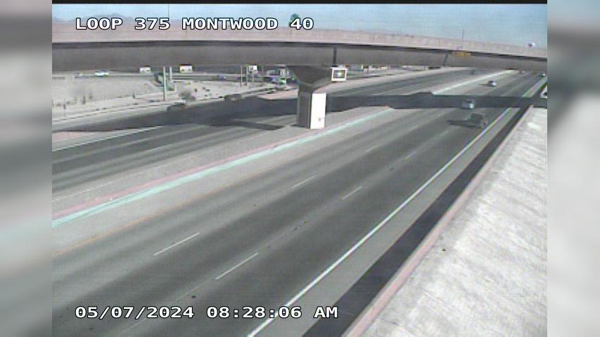 El Paso › West: LP-375 @ Montwood Traffic Camera
