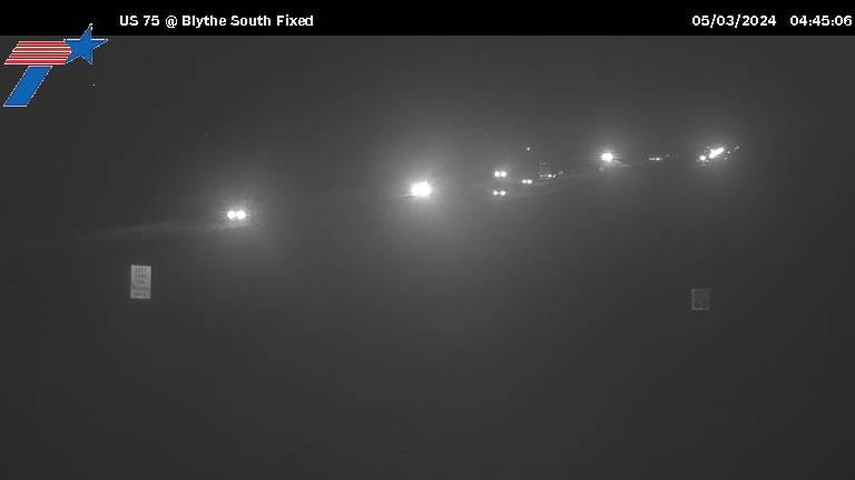Howe › South: US 75 @ Blythe South Fixed Traffic Camera