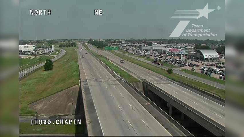 Traffic Cam Fort Worth › East: I-820WL @ Chapin Player