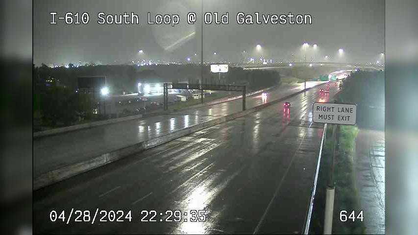 Traffic Cam Houston › West: I-610 South Loop @ Old Galveston Player