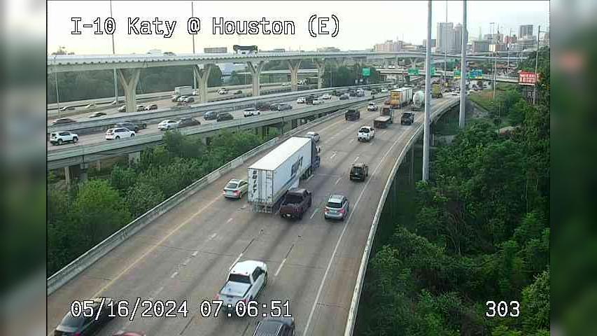 Traffic Cam Houston › West: IH-10 Katy - E Player