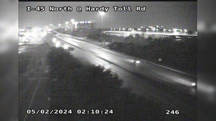 Traffic Cam Spring Hills › South: I-45 North @ Hardy Toll Rd Player
