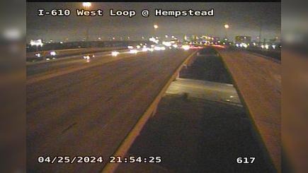 Traffic Cam Houston › South: IH-610 West Loop @ Hempstead Player