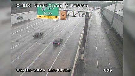 Traffic Cam Houston › West: I-610 North Loop @ Fulton Player