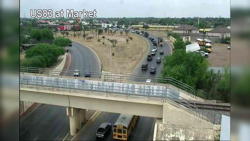 Laredo › North: US 83 @ Market Traffic Camera
