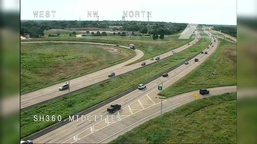 Traffic Cam Euless › North: SH 360 @ Mid-Cities Player