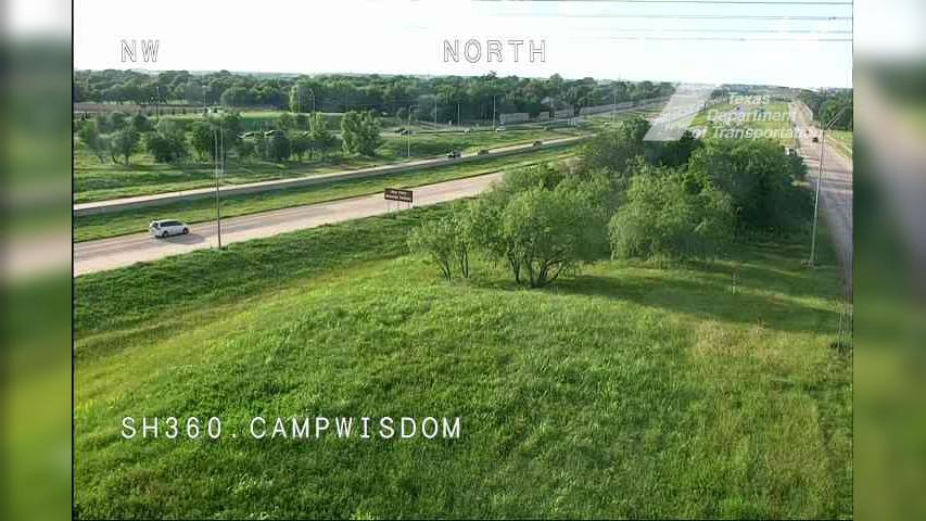 Traffic Cam Grand Prairie › North: SH 360 @ Camp Wisdom Player