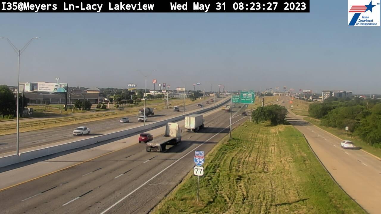 Traffic Cam Lacy-Lakeview › South: I35@MeyersLane Player
