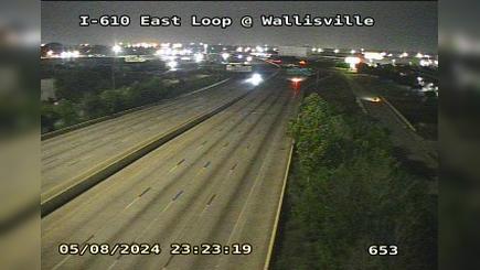 Houston › South: I-610 East Loop @ Wallisville Traffic Camera