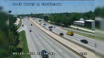 Traffic Cam Houston › South: I-45 North @ Cavalcade Player