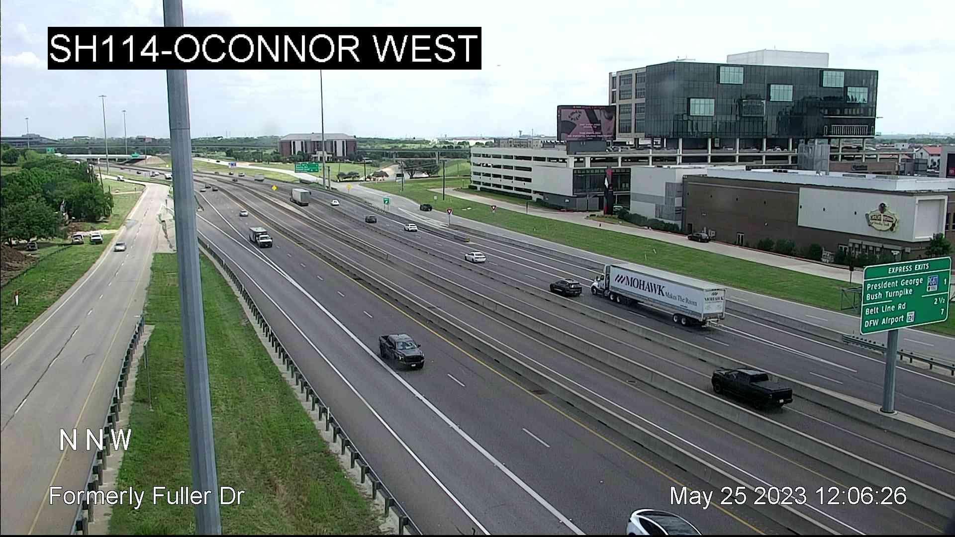 Traffic Cam Irving › East: SH 114 @ Fuller Dr Player