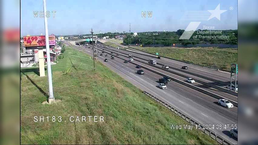 Traffic Cam Euless › East: SH 183 @ Carter Player