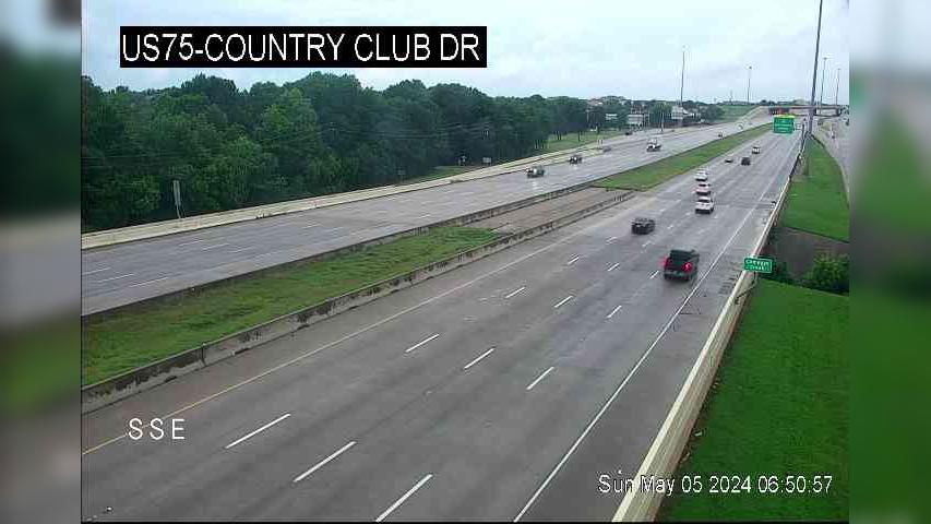 Traffic Cam McKinney › North: US 75 @ Country Club Dr Player