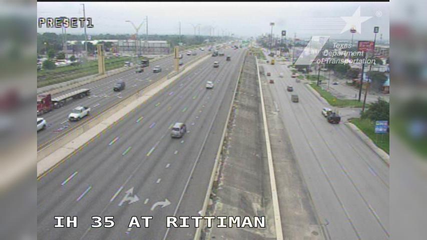 San Antonio › North: IH 35 at Rittiman Traffic Camera