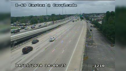 Traffic Cam Houston › South: I-69 Eastex @ Cavalcade Player
