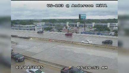 Traffic Cam Jollyville › North: US-183 @ Anderson Mill Player