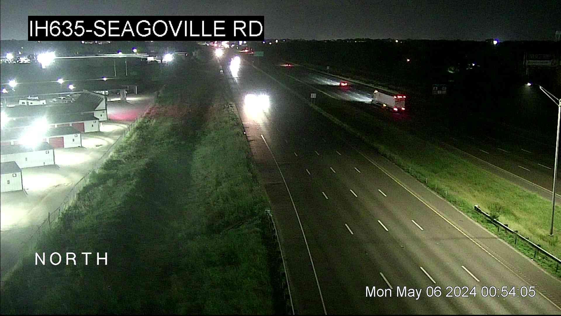 Balch Springs › East: I-635 @ Seagoville Rd Traffic Camera