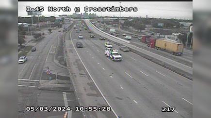 Traffic Cam Houston › South: I-45 North @ Crosstimbers Player