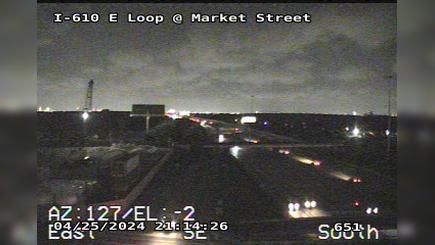 Traffic Cam Houston › South: I-610 East Loop @ Market Street Player