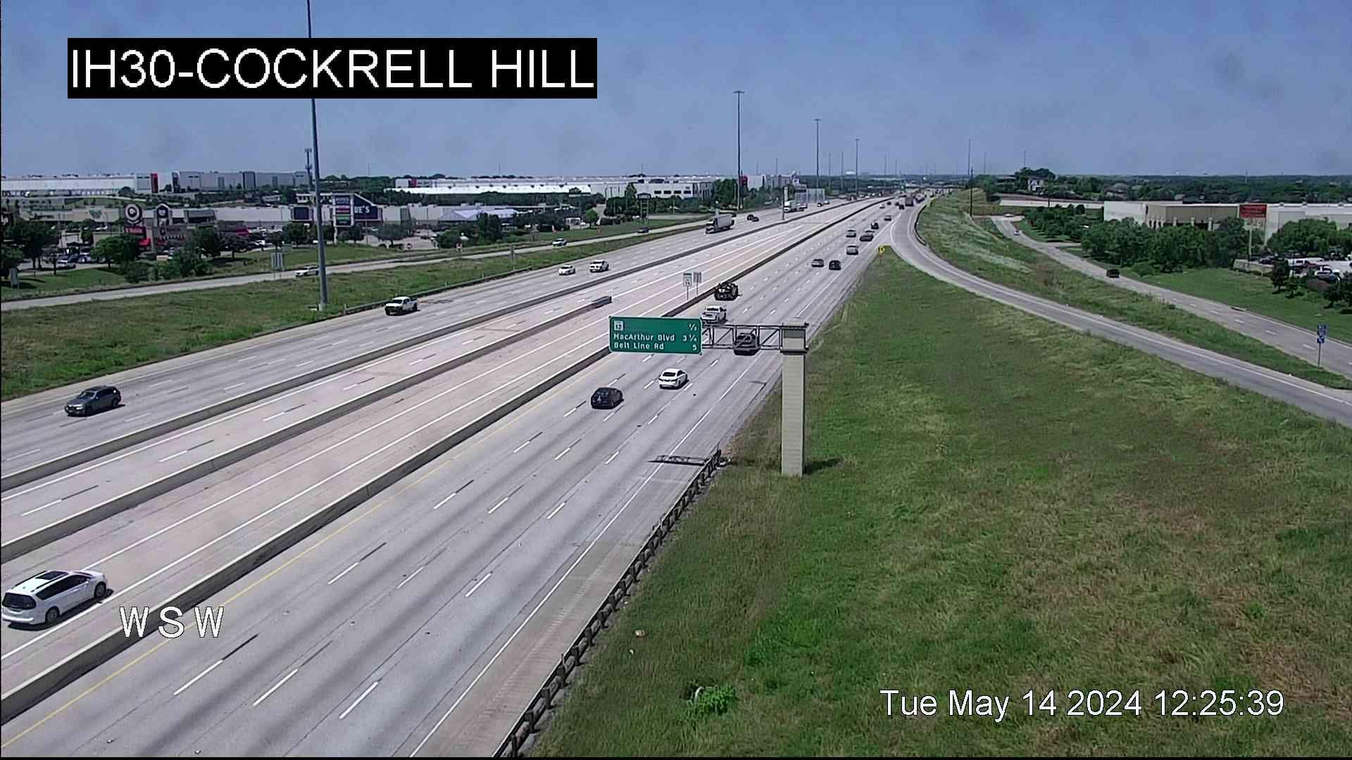 Traffic Cam Dallas › East: I-30 @ Cockrell Hill Player