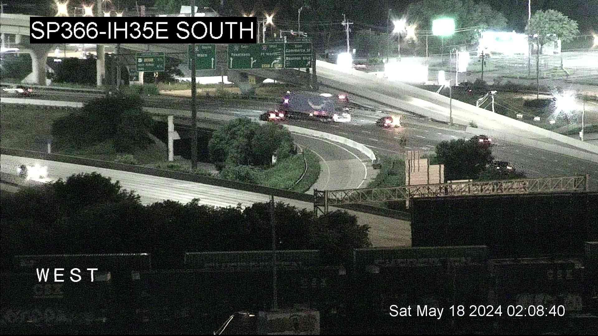 Traffic Cam Downtown PID › East: Spur 366 @ I-35E South Player