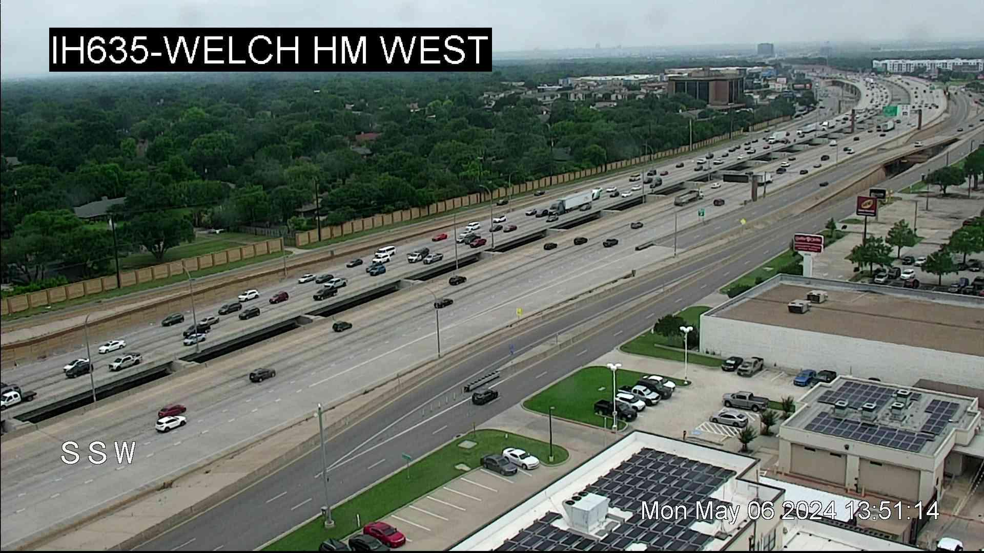 Traffic Cam Farmers Branch › East: I-635 @ Welch HM West Player