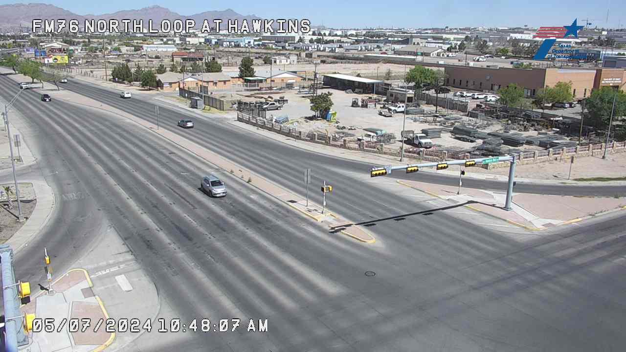 El Paso › West: FM-76/N Loop @ Hawkins Traffic Camera