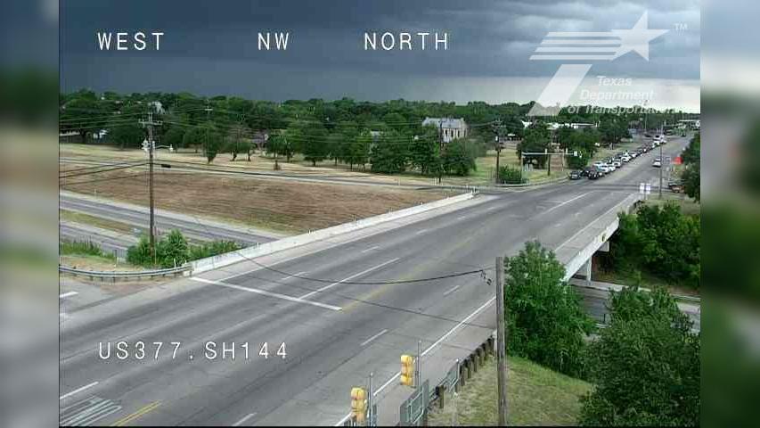 Granbury › North: US 377 @ SH 144 Traffic Camera