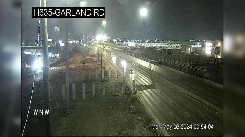 Garland › East: I-635 - Rd Traffic Camera