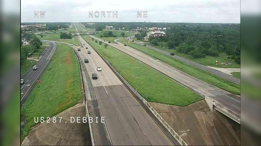 Mansfield › North: US287 @ Debbie Traffic Camera