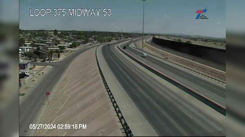 Traffic Cam El Paso › West: LP-375 @ Midway Player