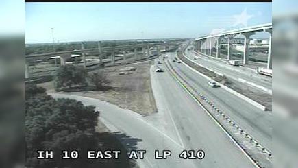 Traffic Cam San Antonio › East: IH 10 East at LP 410 Player