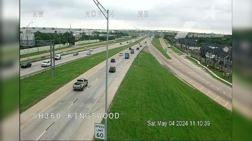 Traffic Cam Grand Prairie › North: SH 360 @ Kingswood Player