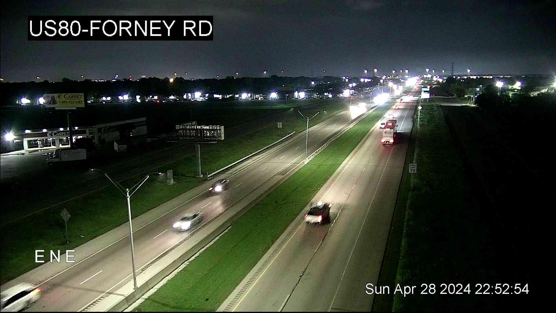 Traffic Cam Mesquite › East: US 80 @ Forney Rd Player