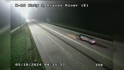 Brazos Country › West: I-10 Katy @ Brazos River (E) Traffic Camera