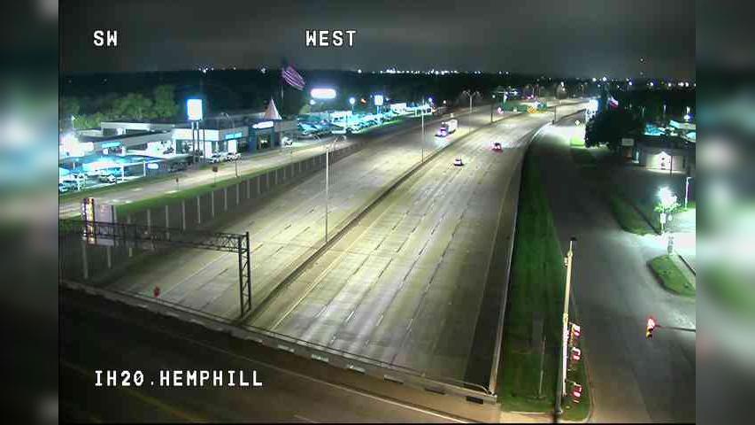 Fort Worth › East: I-20 @ Hemphill Traffic Camera