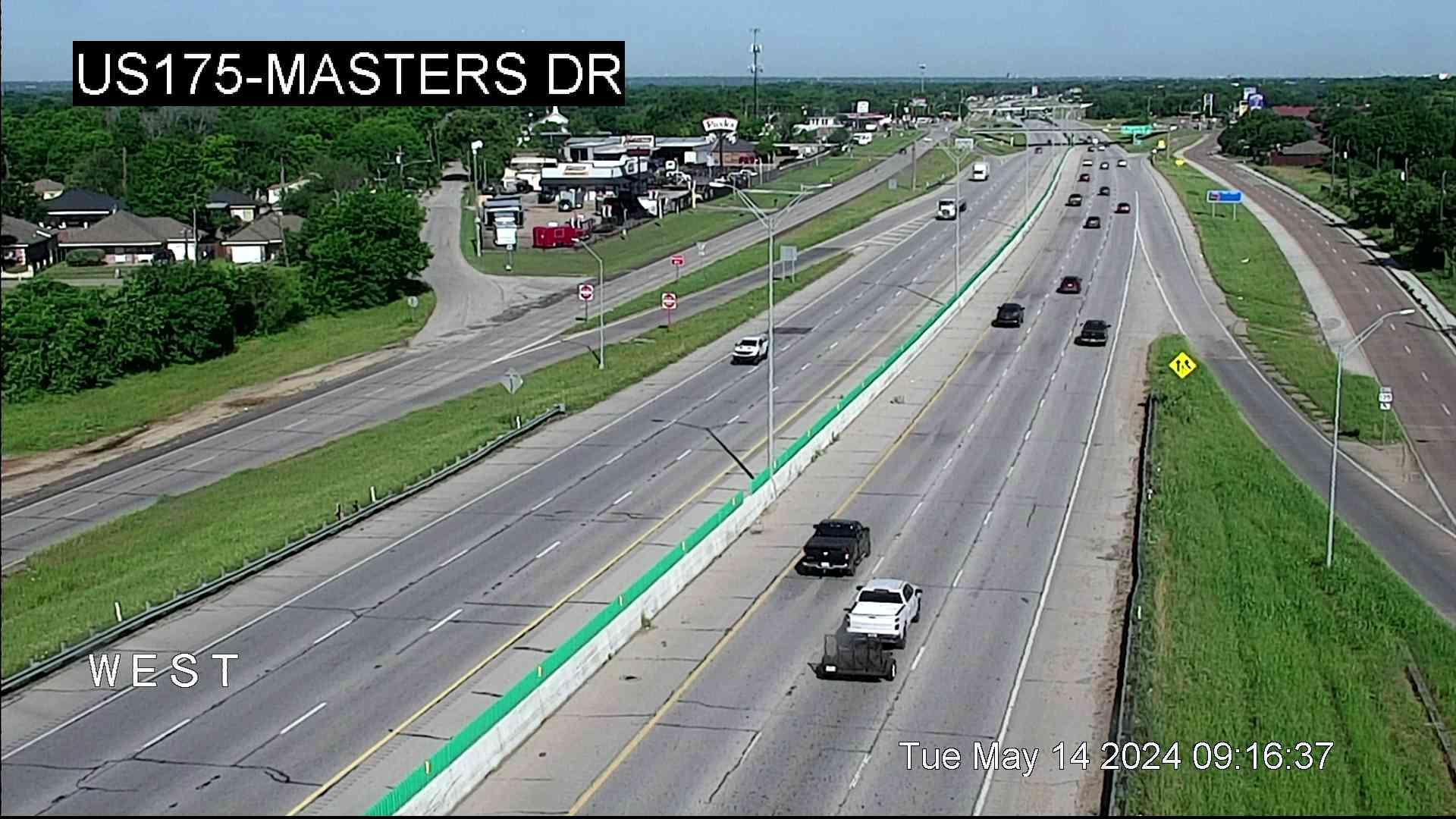 Traffic Cam Dallas › East: US 175 @ Masters Player