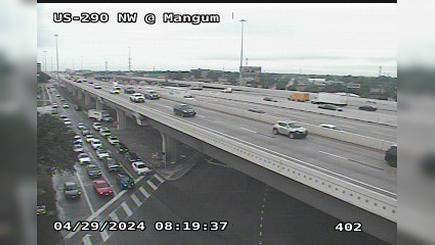 Houston › West: US-290 Northwest @ Mangum Traffic Camera